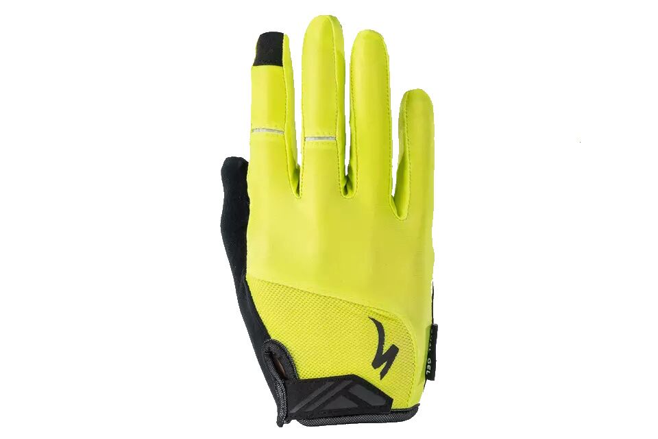 Guantes ciclismo SPECIALIZED DUAL GEL BODY GEOMERY - Hyper Green