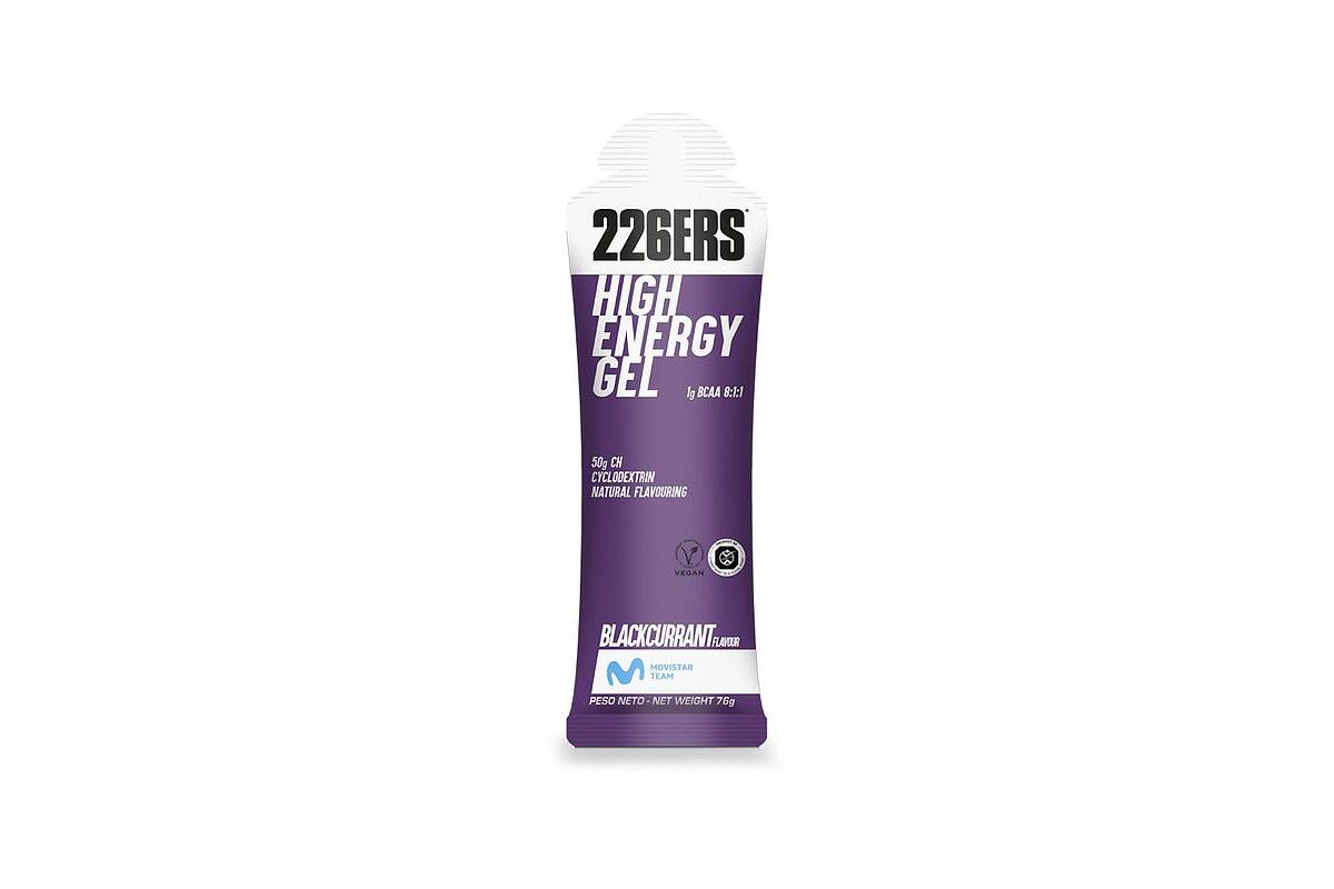 Gel 226ERS - HIGH ENERGY GEL 76g  - BCAA Grosella Negra