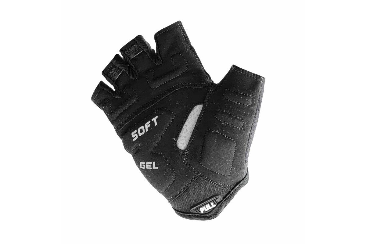Guantes cortos ciclismo OSBRU PRO BRUN - Black