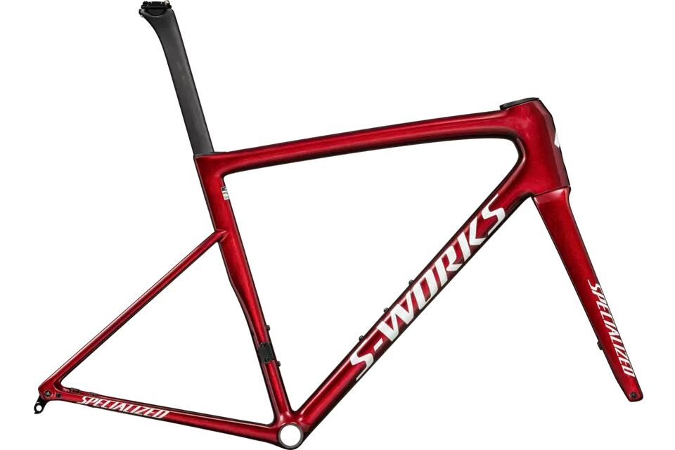 Cuadro Specialized S-Works Tarmac SL8  GLOSS RED SKY / METALLIC WHITE SILVER