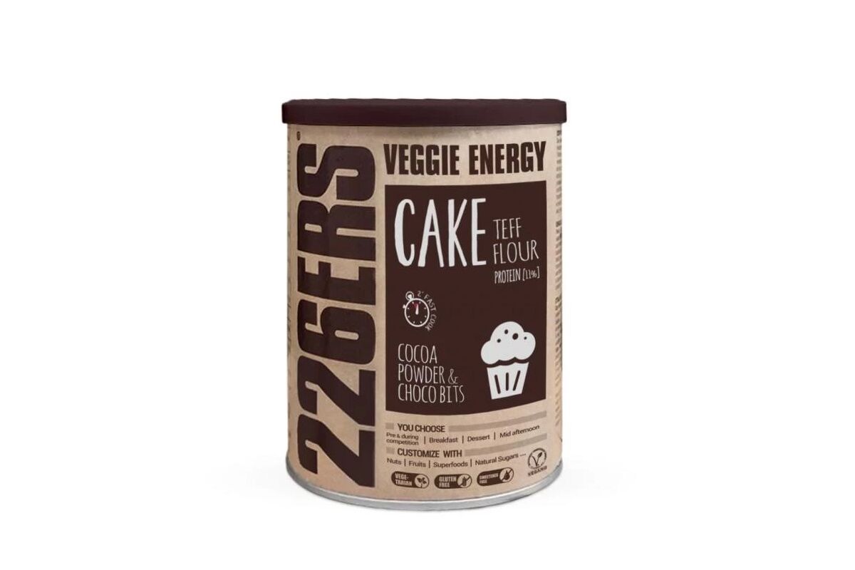 Pastelito energétivo vegano 226 + Trozos de Chocolate