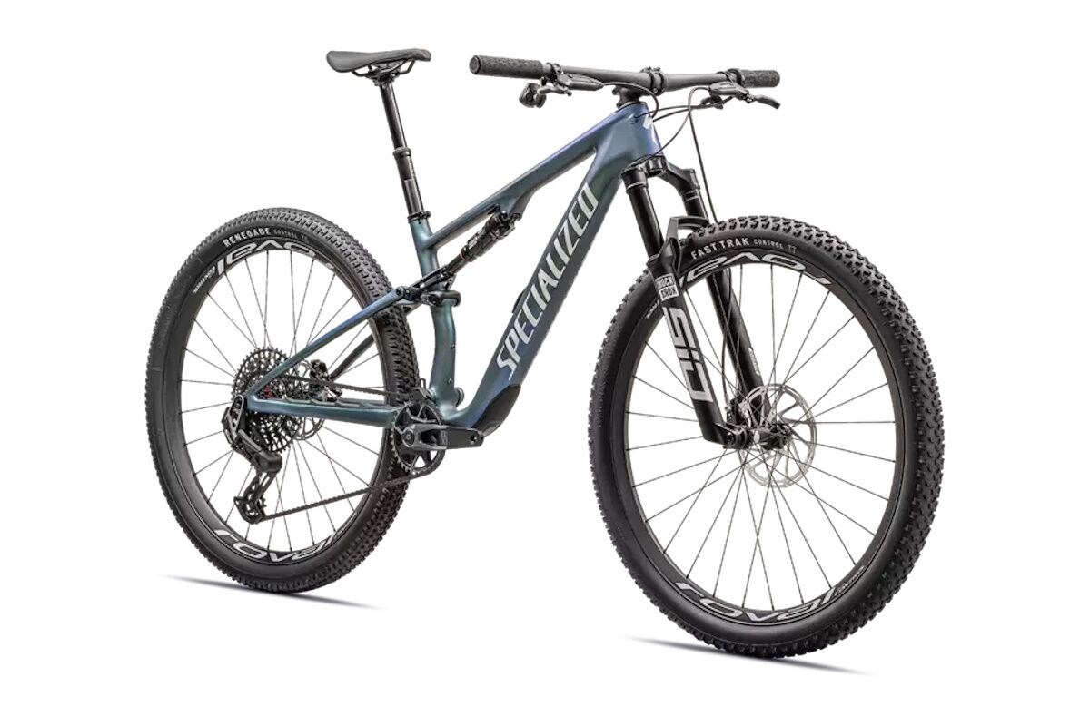 Specialized Epic 8 PRO 2025 - Satin Carbon / Metallic Sapphire / Metallic White Silve - Imagen 2
