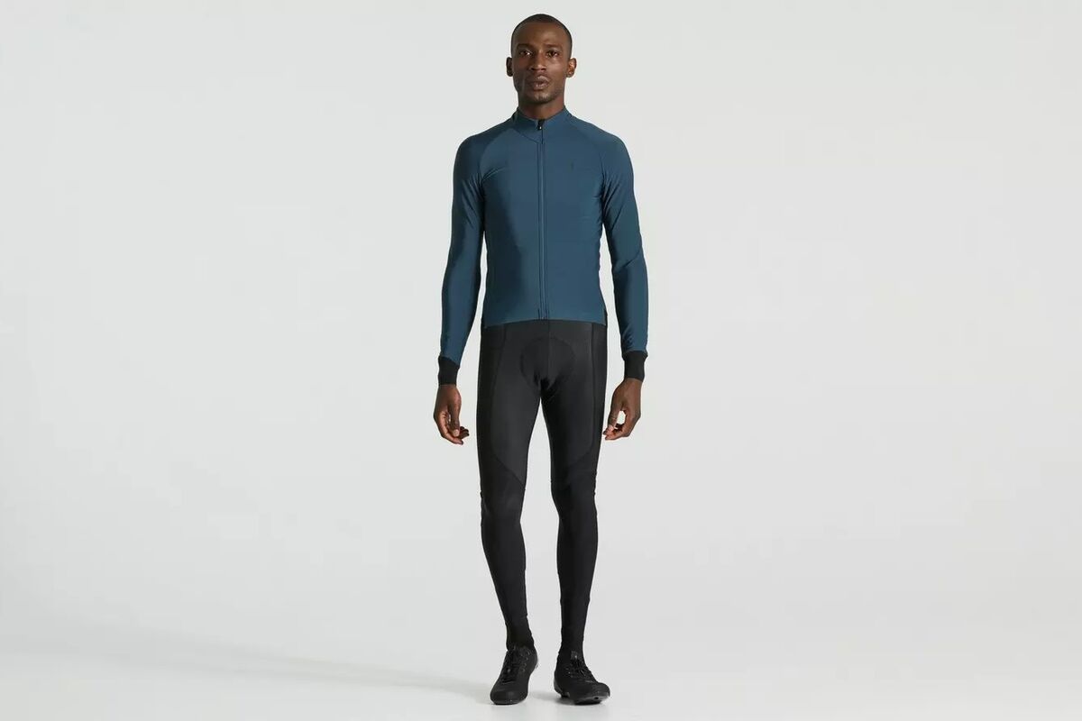 Maillot SPECIALIZED SL EXPERT THERMAL - Cast Blue - Imagen 2