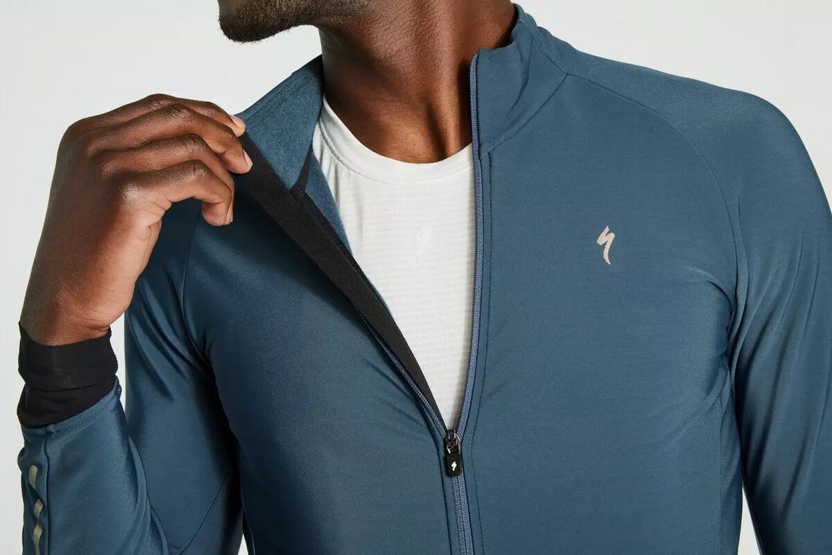 Maillot SPECIALIZED SL EXPERT THERMAL - Cast Blue - Imagen 5