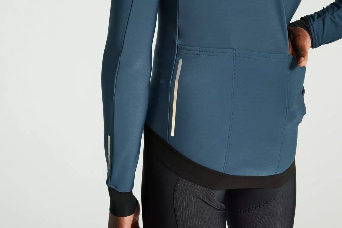 Maillot SPECIALIZED SL EXPERT THERMAL - Cast Blue - Imagen 6