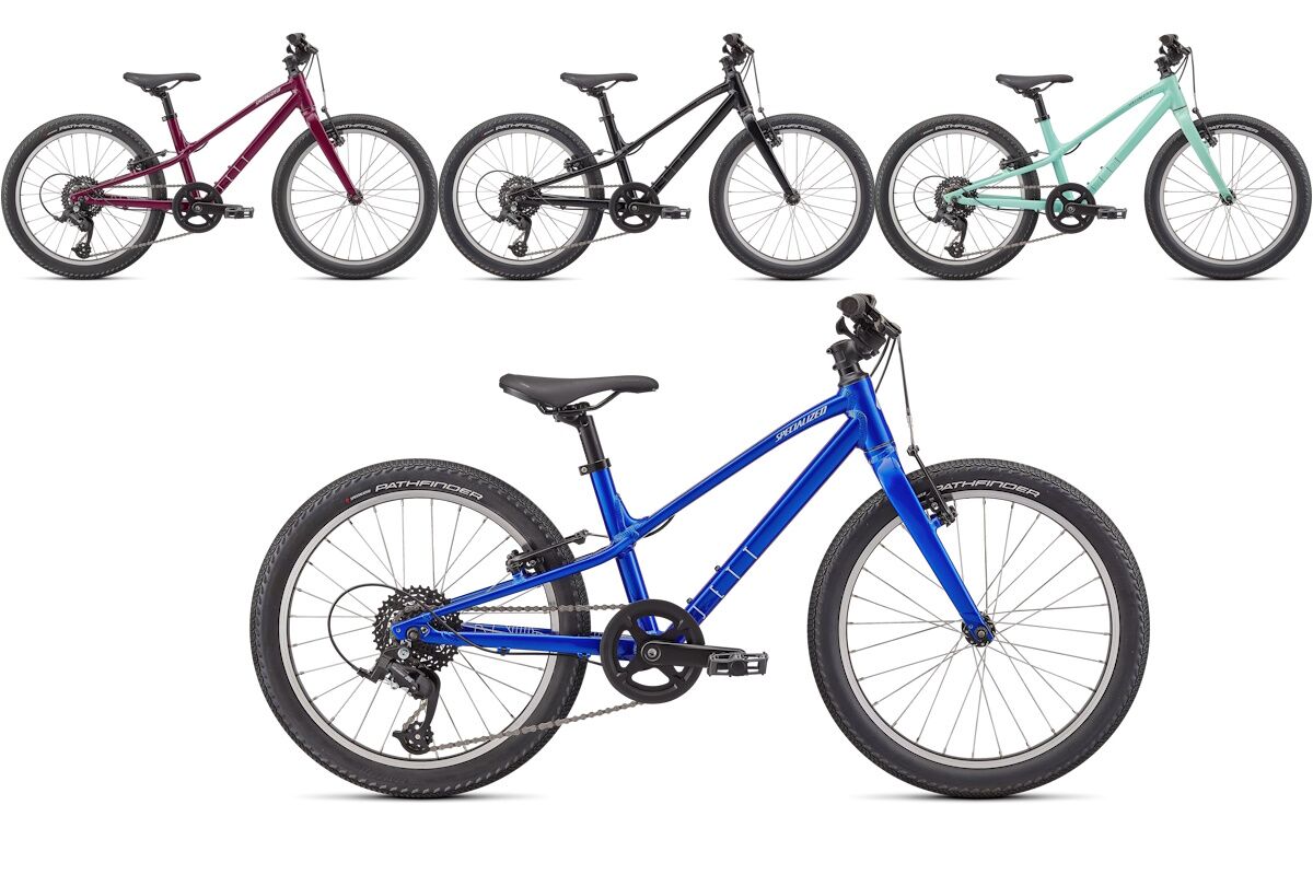 Bicicleta infantil Specialized Jett 20 Multispeed aluminio, ligera y ajustable para niños de 5 a 8 años