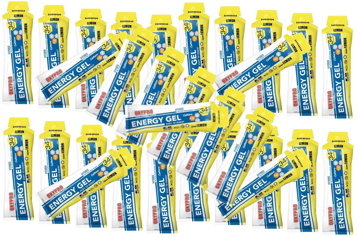 Gel energetico OXIPRO - ENERGY Gel líquido - LIMÓN 100mg CAFEINA - Imagen 3