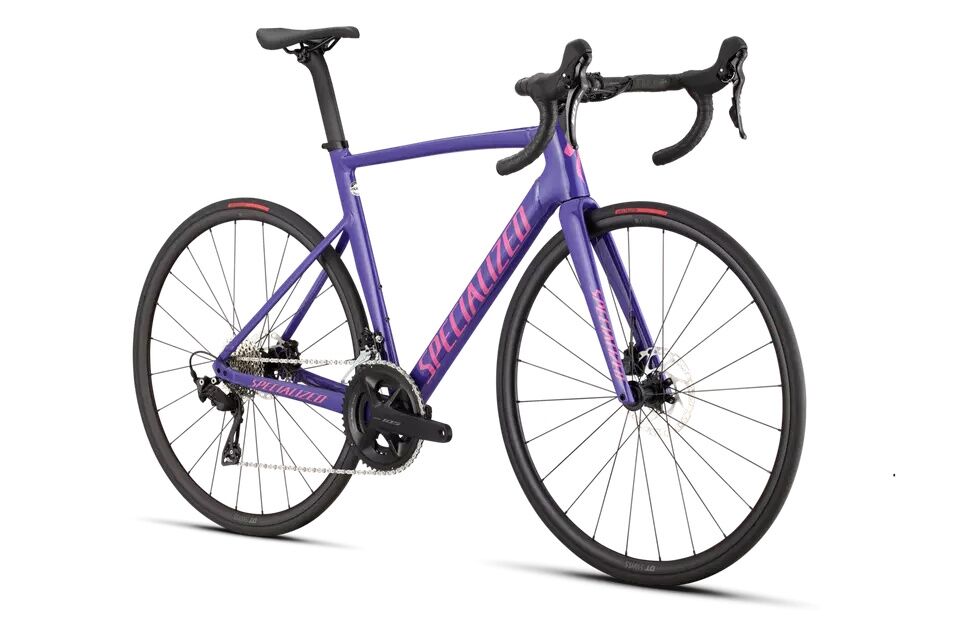 Specialized Allez E5 Sprint Comp 2025 - Gloss Purple Haze / Rebel Pink - Imagen 2