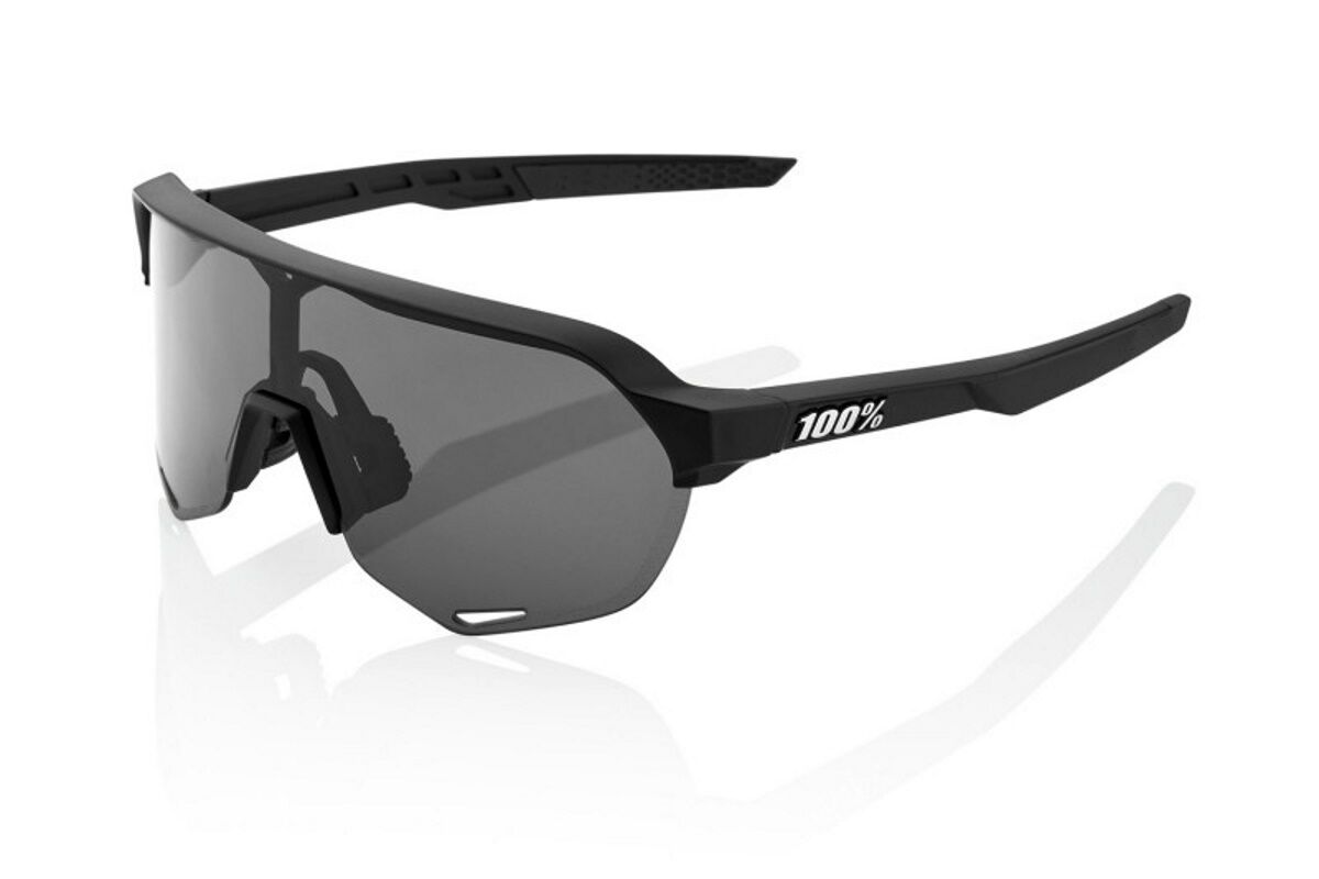 Gafas ciclismo 100% - S2® - Soft Tact Black - Smoke Lens