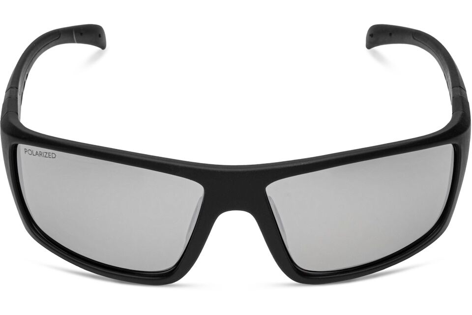 Gafas Infantil SPIUK Smily - Montura Negra Lente Espejo Plata - Imagen 2