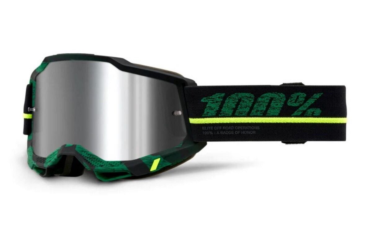 Gafas máscara 100% - ACCURI 2® Goggle - Overlord - Mirror Silver Lens
