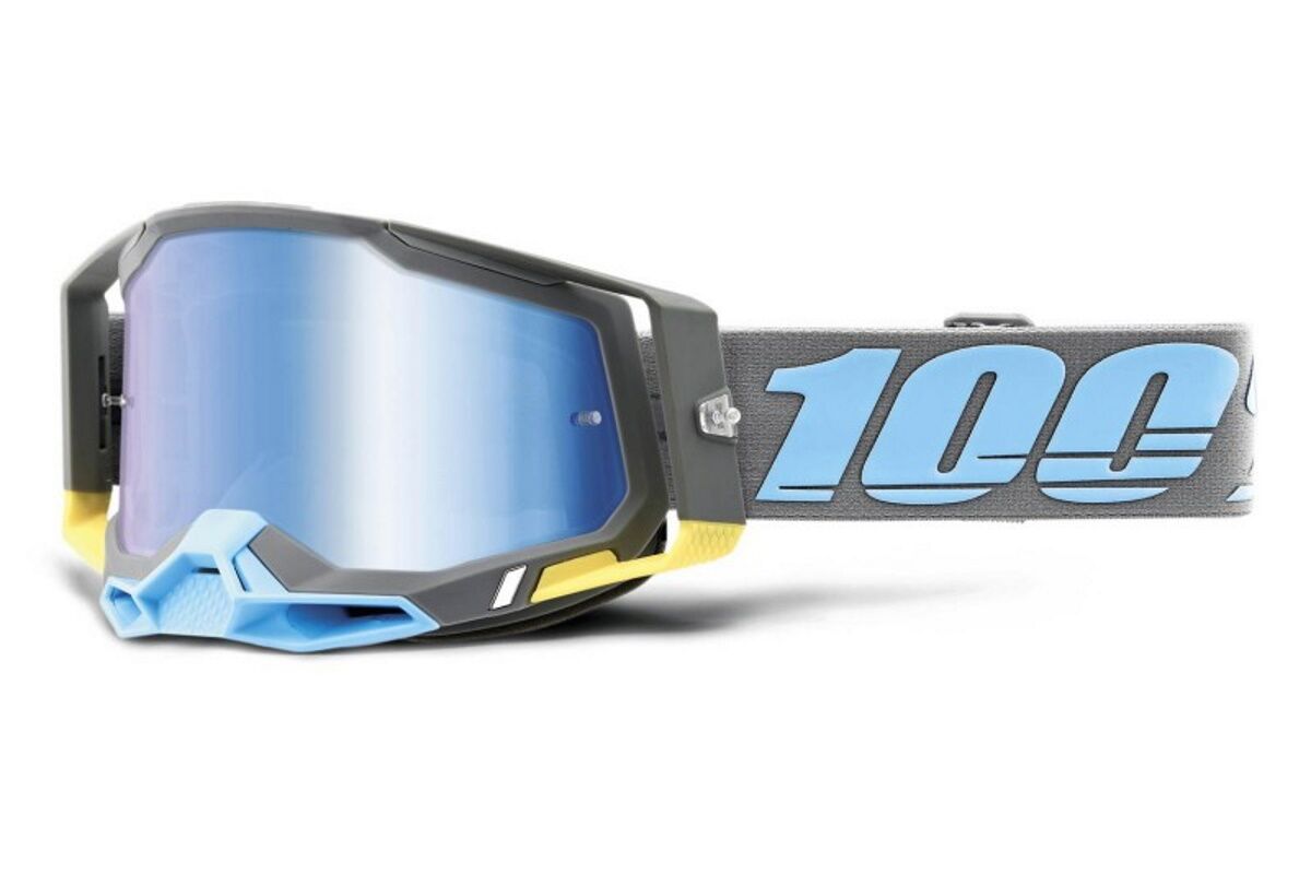 Gafas máscara 100% - RACECRAFT2 Goggle - Trinidad - Mirror Blue Lens