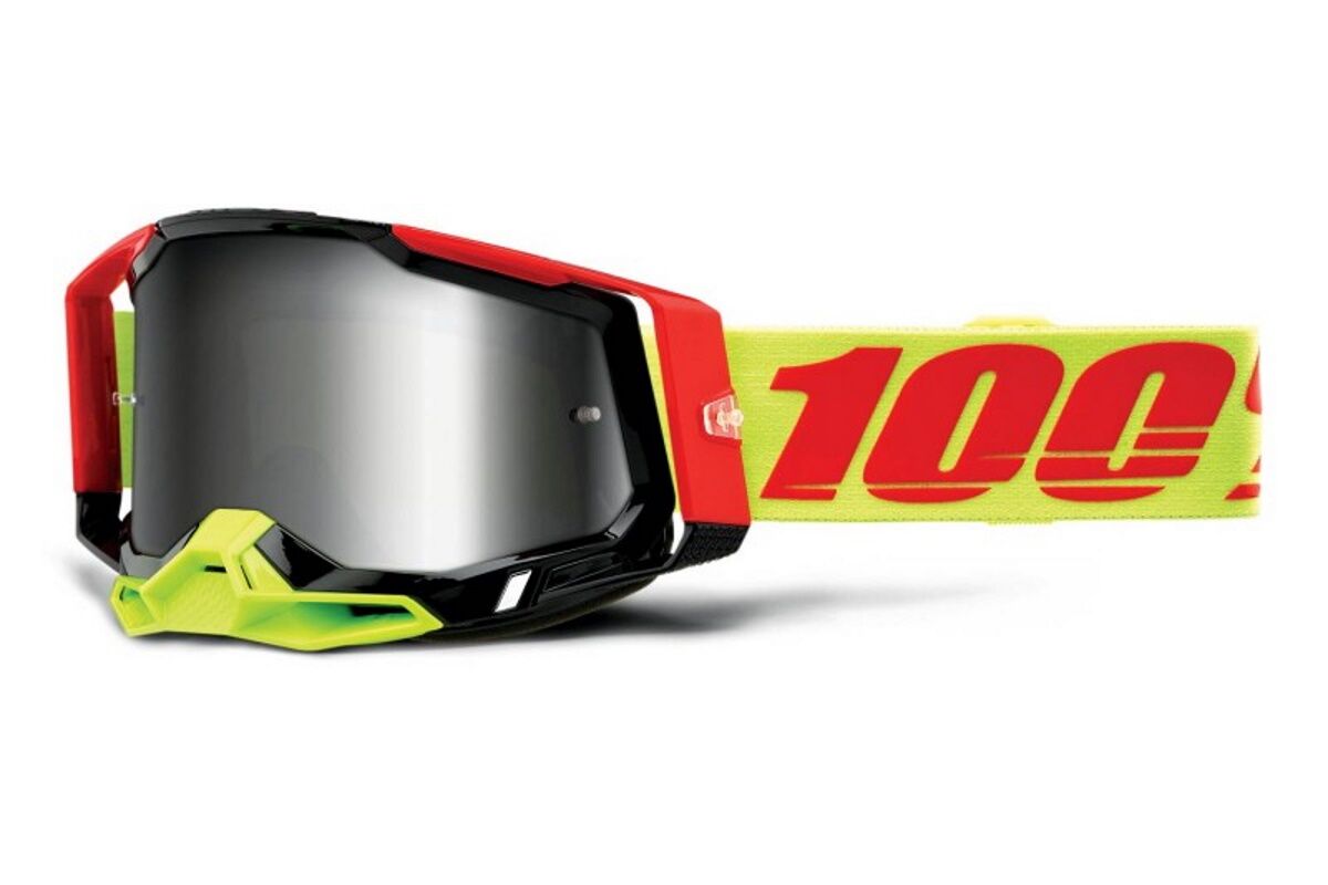 Gafas máscara 100% - RACECRAFT2 Goggle - Wiz - Mirror Silver Flash Lens