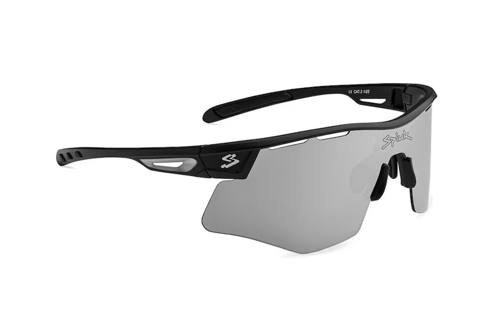 Gafas deportivas Spiuk Mirus . Negro Plata