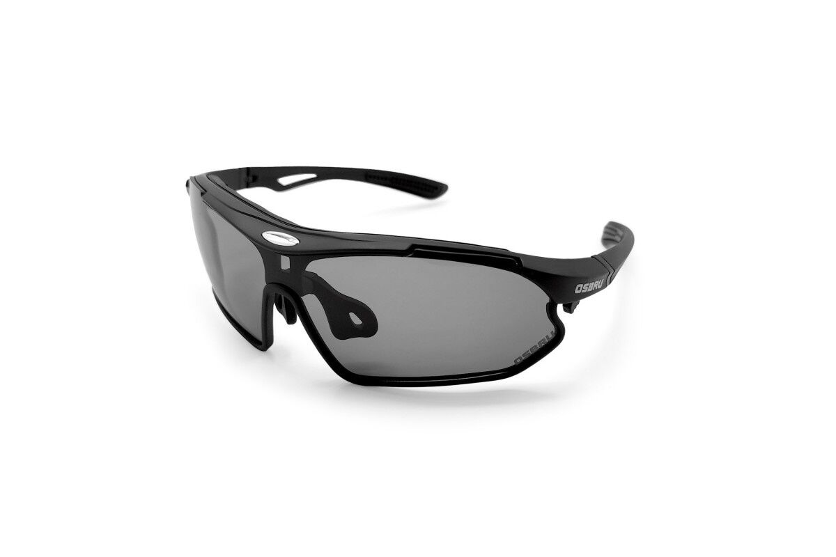 Gafas ciclismo OSBRU RACE MILI - BLACK/GREY