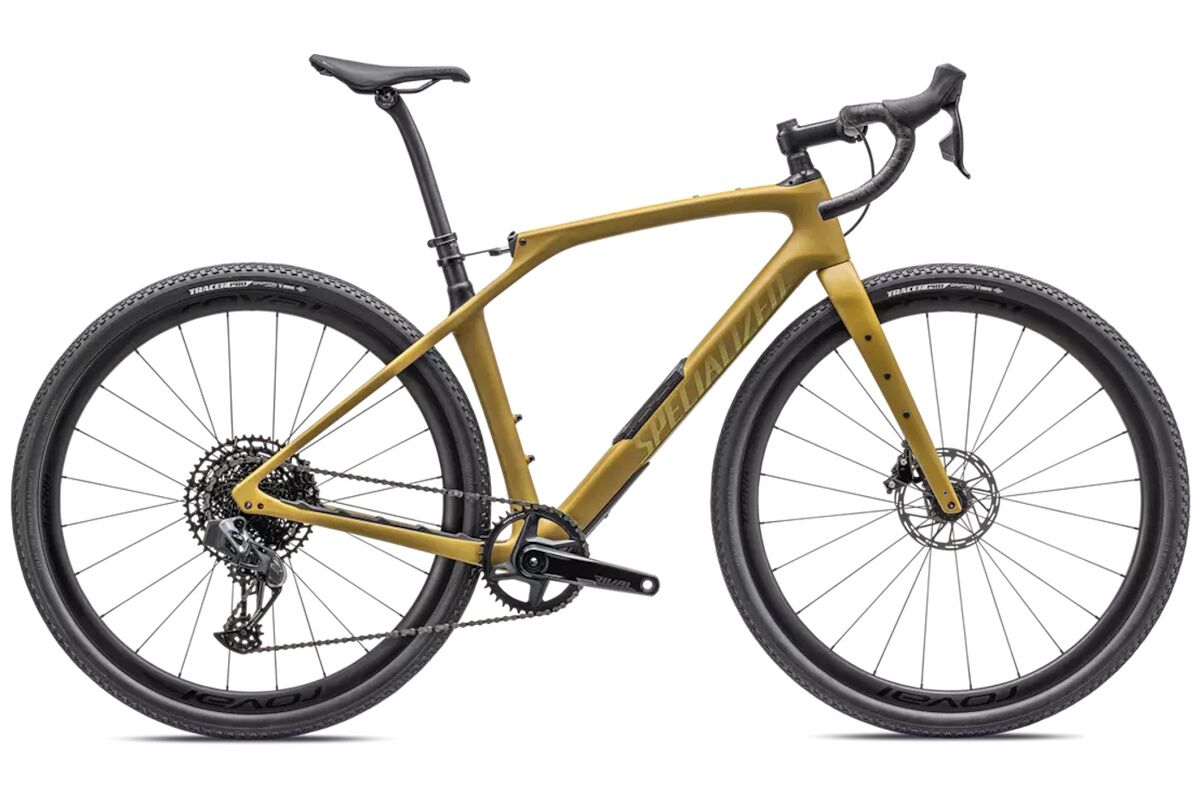 Specialized Diverge STR Expert 2023, bicicleta gravel carbono con suspensión Future Shock, transmisión electrónica SRAM, oportunidad modelo temporada anterior.