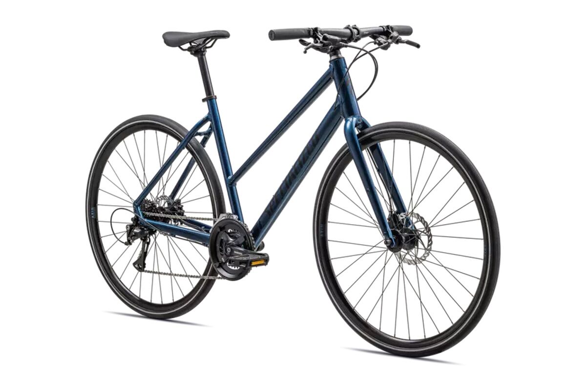 Specialized Sirrus 2.0 Step-Through Gloss Mystic Blue Metallic / Satin Black Reflective - Imagen 2