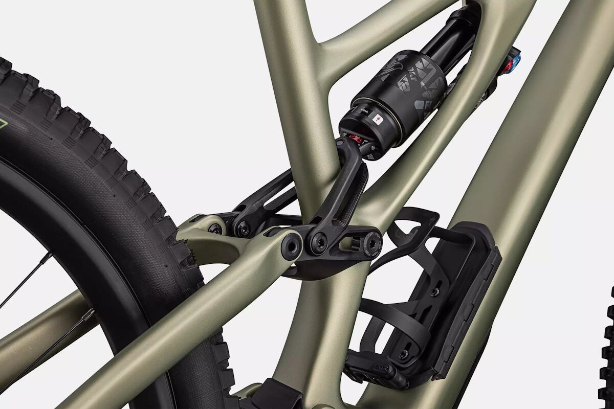 Specialized S-Works Stumpjumper EVO Expert T-Type 2024 - Satin Metallic Spruce / Dark Moss Green - Imagen 5