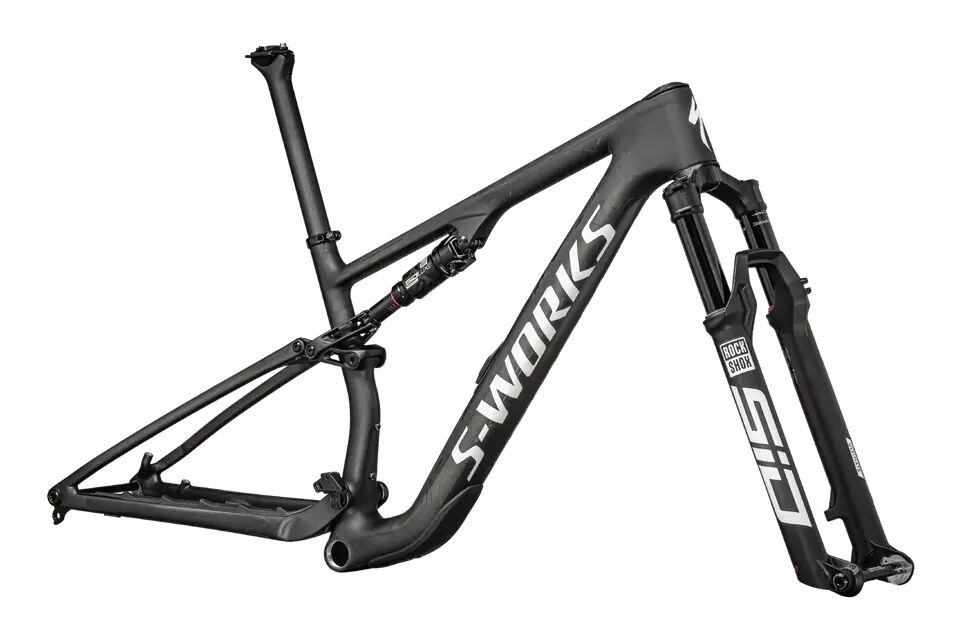 Specialized S-Works Epic 8 Frameset 2024 -Satin Carbon/Metallic White Silver - Imagen 2