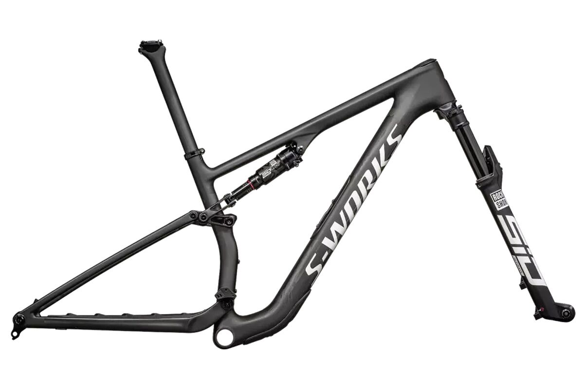 Specialized S-Works Epic 8 Frameset 2024 -Satin Carbon/Metallic White Silver