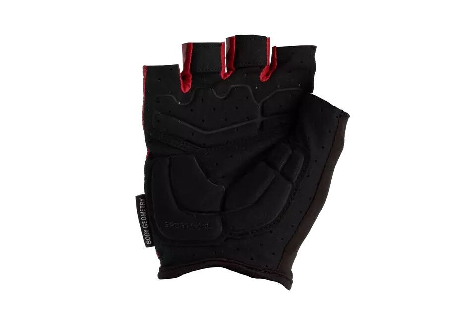 Guantes cortos ciclismo SPECIALIZED SPORT GEL BODY GEOMERY - Vivid Red - Imagen 2