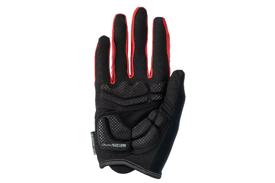Guantes ciclismo SPECIALIZED DUAL GEL BODY GEOMERY - Red - Imagen 2