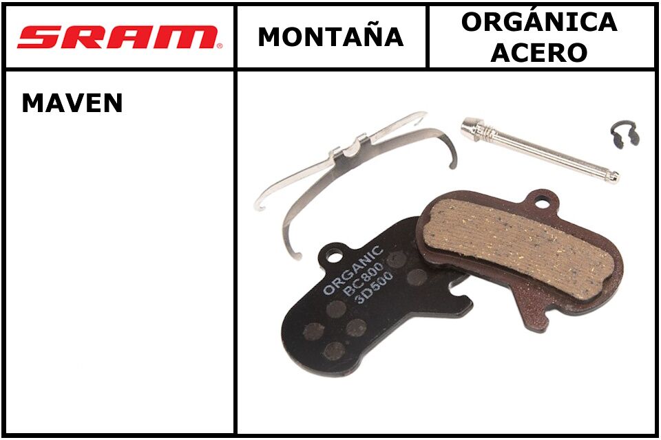 Pastillas de freno Sram Maven Organica