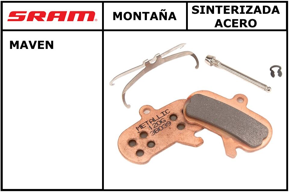Pastillas de freno Sram Maven Sinterizada
