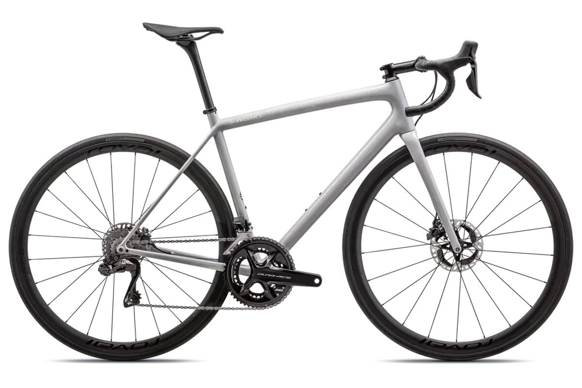 Specialized S-Works Aethos Shimano Dura-Ace Di2 2023, bicicleta de carretera ultraligera, carbono FACT 12r, grupo electrónico, ruedas Roval, oportunidad modelo anterior
