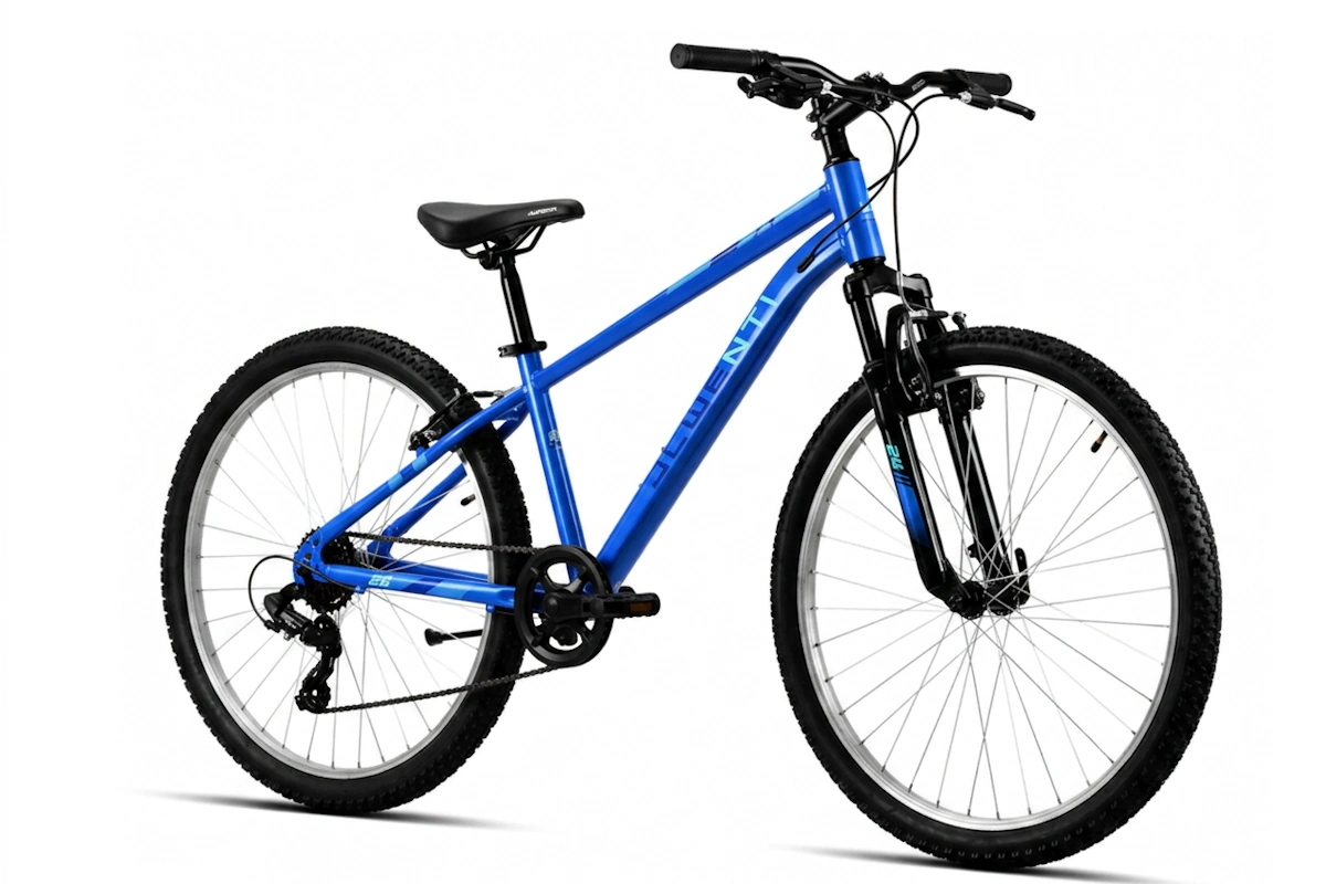 Bicicleta Juvenil JL Wenti 26" Barra Alta Acero Suspensión Shimano 1x7 - Imagen 5