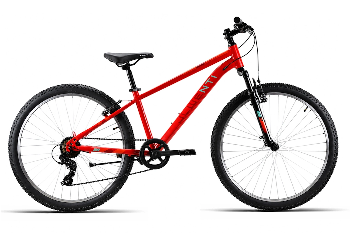Bicicleta Juvenil JL Wenti 26" Barra Alta Acero Suspensión Shimano 1x7