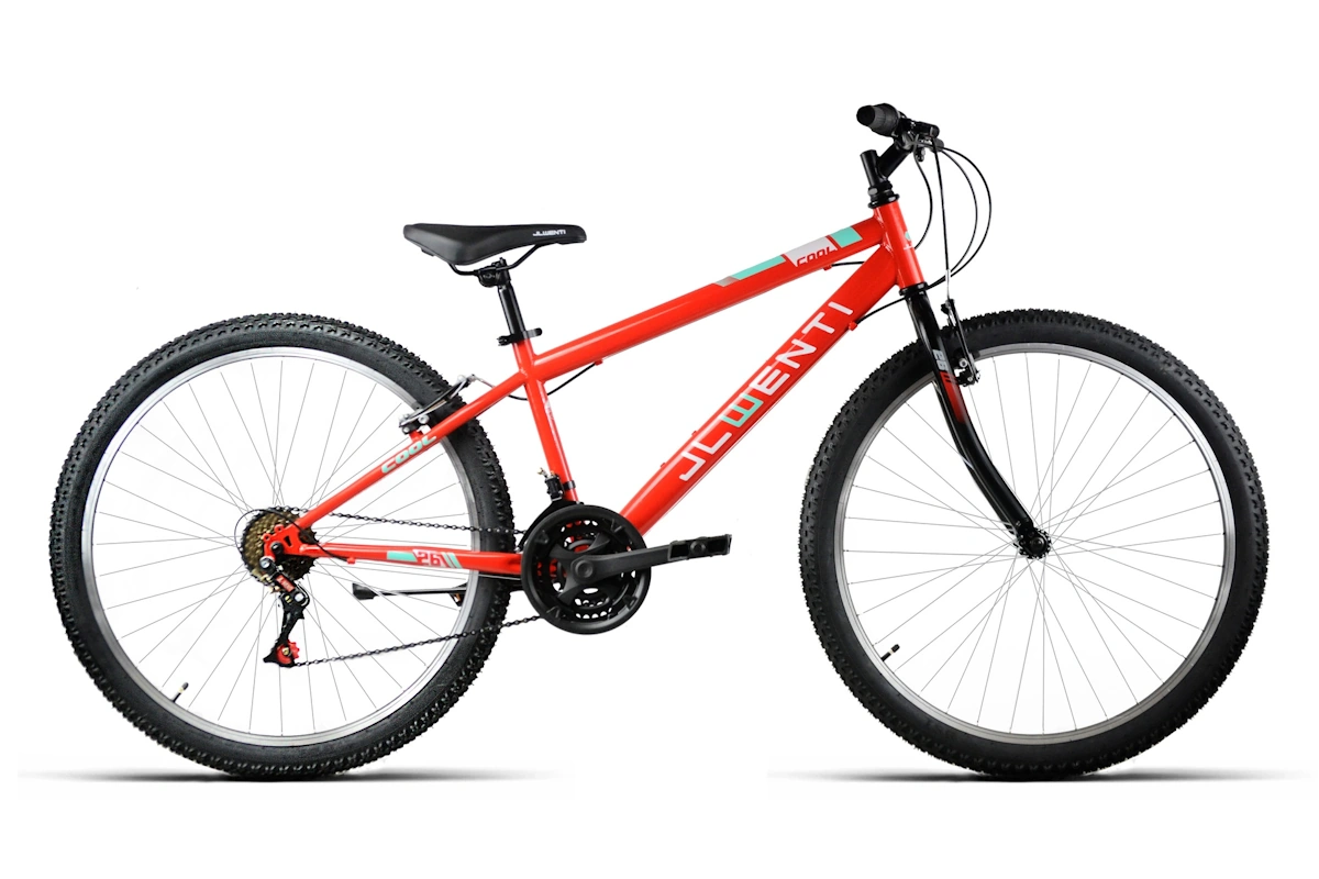 Bicicleta Juvenil JL Wenti 26" Barra Alta Acero 18 Velocidades T15/T18