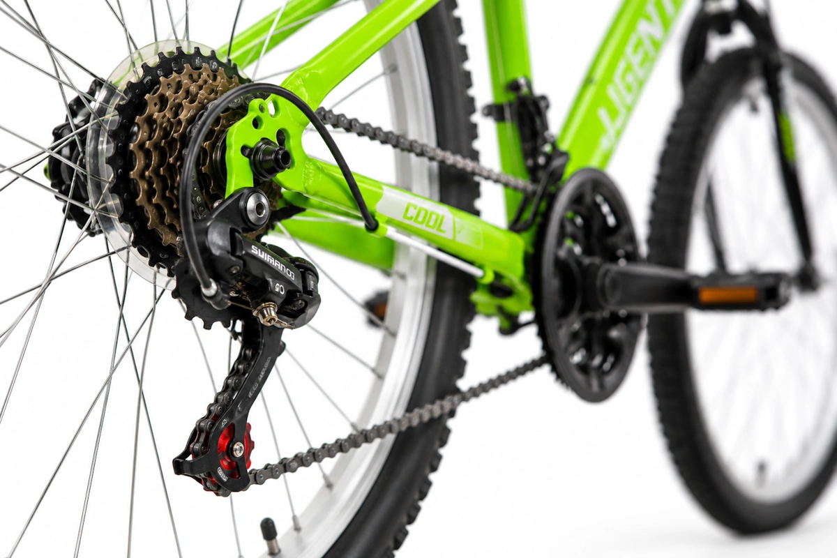 Bicicleta Juvenil JL Wenti 26" Barra Alta Acero 18 Velocidades T15/T18 - Imagen 9