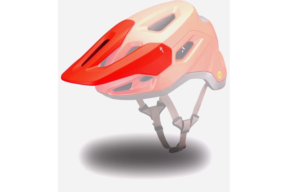 Repuesto visera casco Specialized Tactic rojo