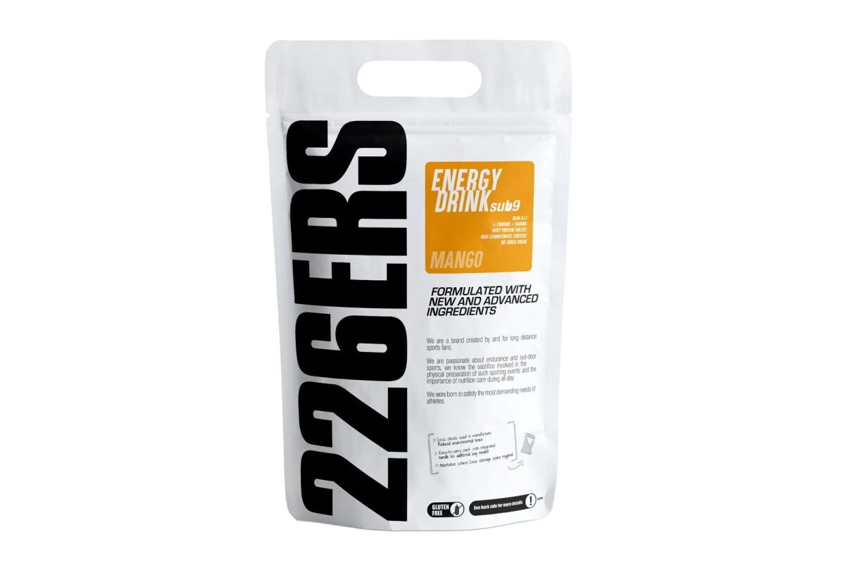 Bebida energética 226ERS - SUB9 ENERGY DRINK - 500gr - Imagen 2