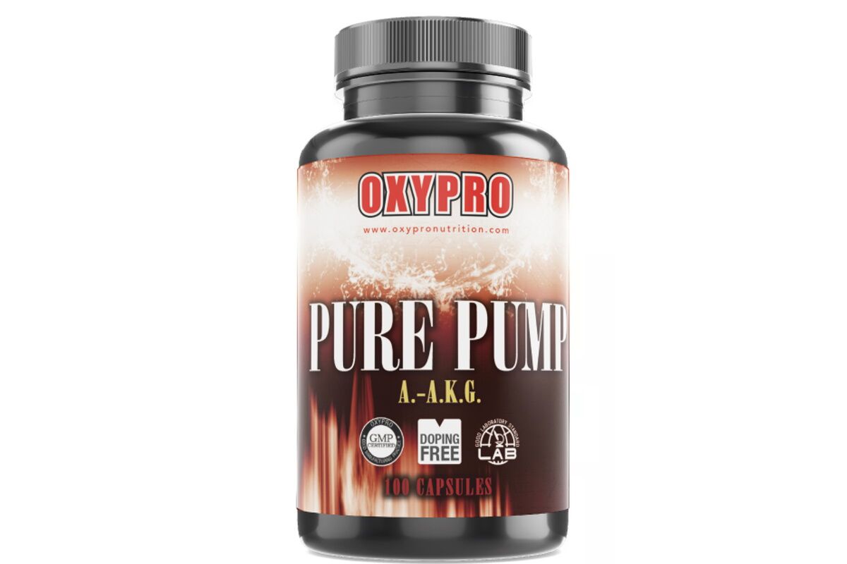Pre-Entreno - PURE PUMP - OXIPRO Arginina AKG 100 cápsulas