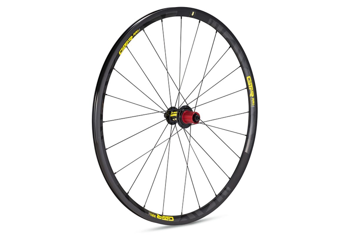 Rueda trasera aluminio carretera GTR RR17 Amarillo V/Brake Shimano