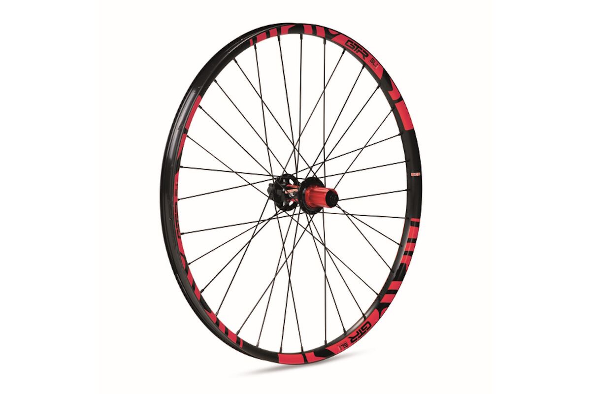 Rueda trasera aluminio carretera GTR RR17 Rojo V/Brake Shimano