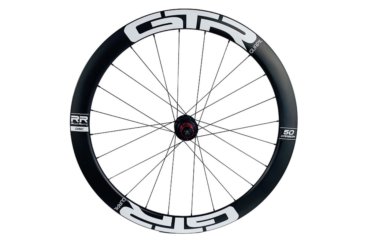 Rueda trasera carbono carretera GTR RR38 Blanca Disc 6T Shimano