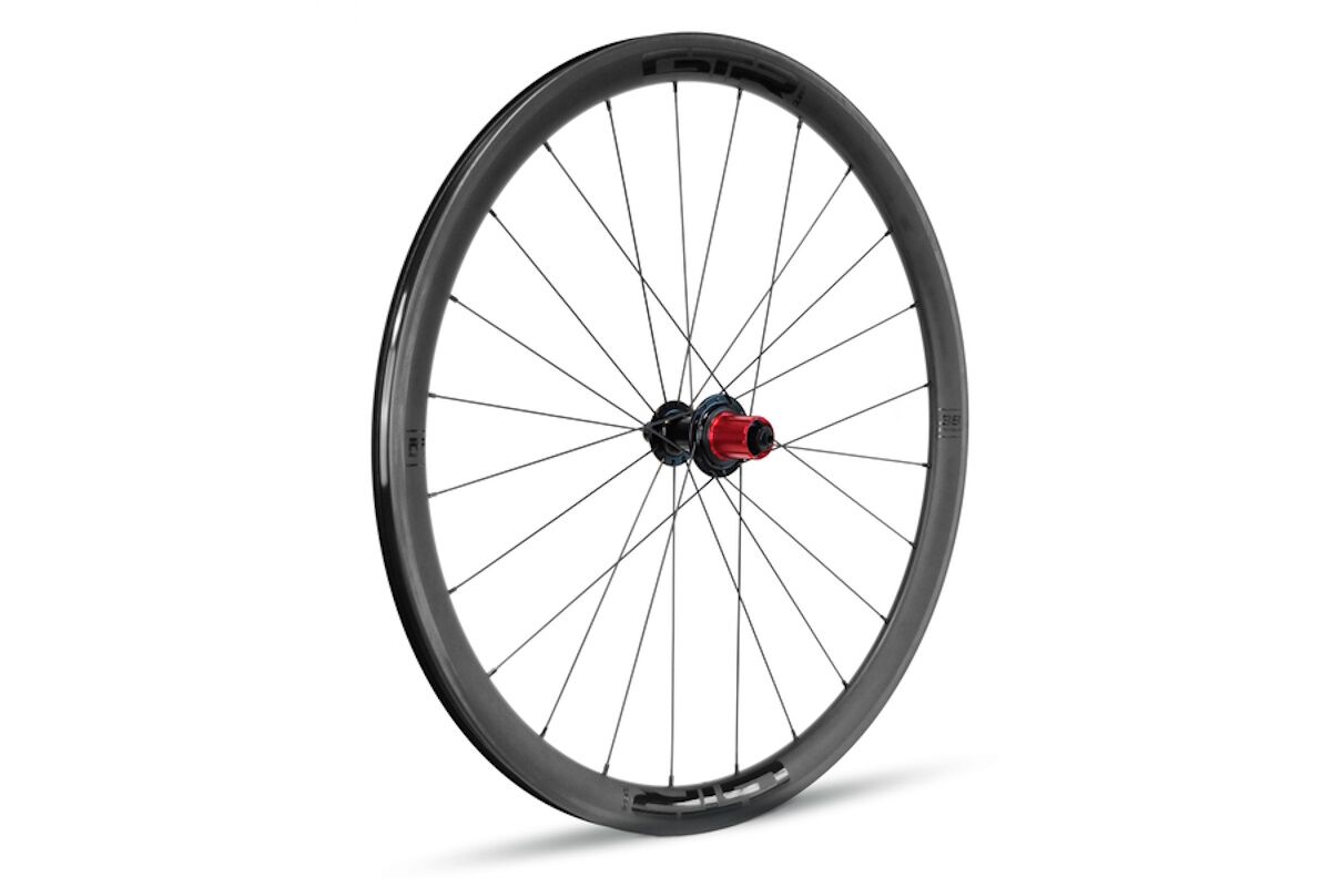 Rueda trasera carbono carretera GTR RR38 Negra V/Brake Campagnolo