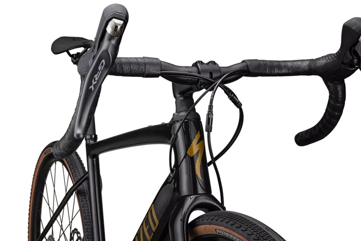 Specialized Diverge Comp Carbon 2023 - GLOSS OBSIDIAN/HARVEST GOLD METALLIC - Imagen 6