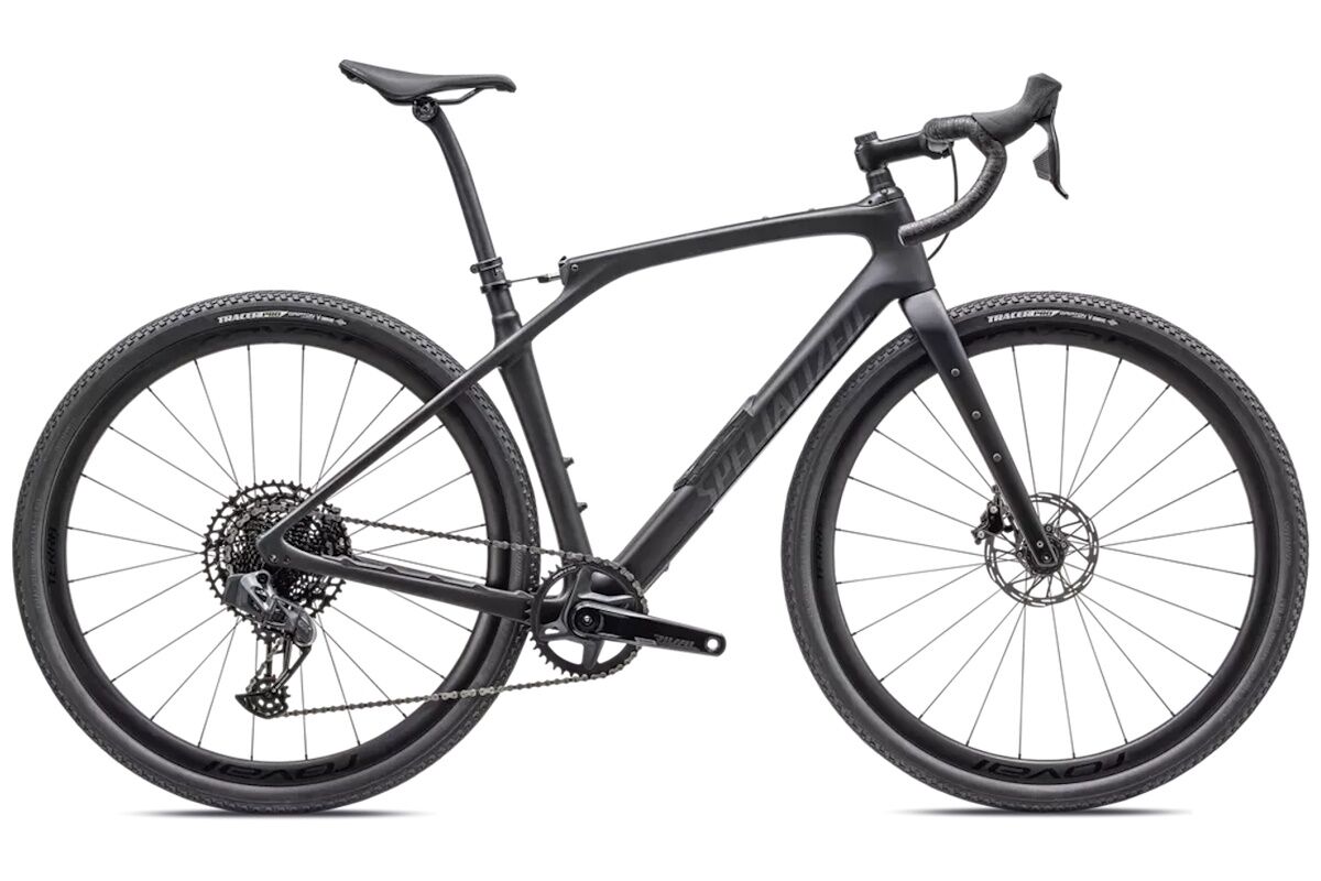 Specialized Diverge STR Expert 2023, bicicleta gravel carbono con suspensión Future Shock, transmisión electrónica SRAM, oportunidad modelo temporada anterior.