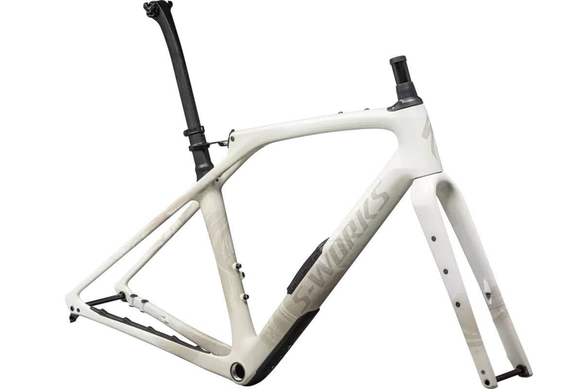 Cuadro Specialized Diverge STR S-Works 2024 - GLOSS DUNE/WHITE BIRCH/PEARL - Imagen 3