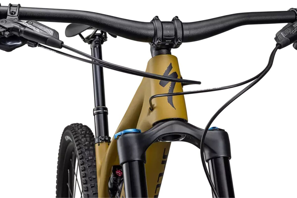 Specialized Stumpjumper EVO Comp - Satin Harvest Gold / Mignight Shadow - Imagen 4