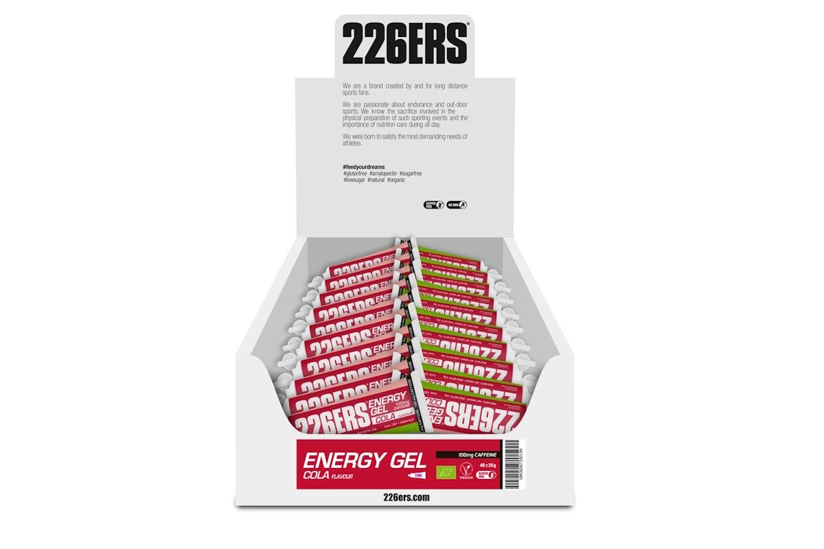 Gel 226ERS - ENERGY GEL - Tubo 25gr - Cola con cafeina - Imagen 3