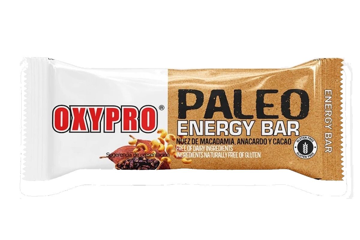 Barrita Oxipro PALEO ENERGY BAR - Macadamia, anacrado y cacao