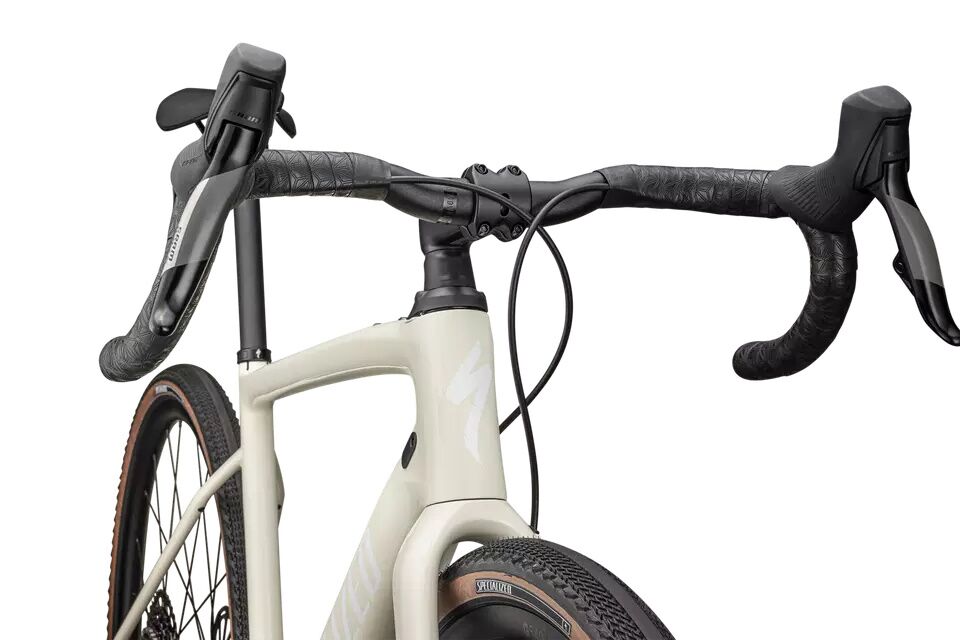 SPECIALIZED DIVERGE COMP CARBON 2025 - Gloss Birch / White - Imagen 4