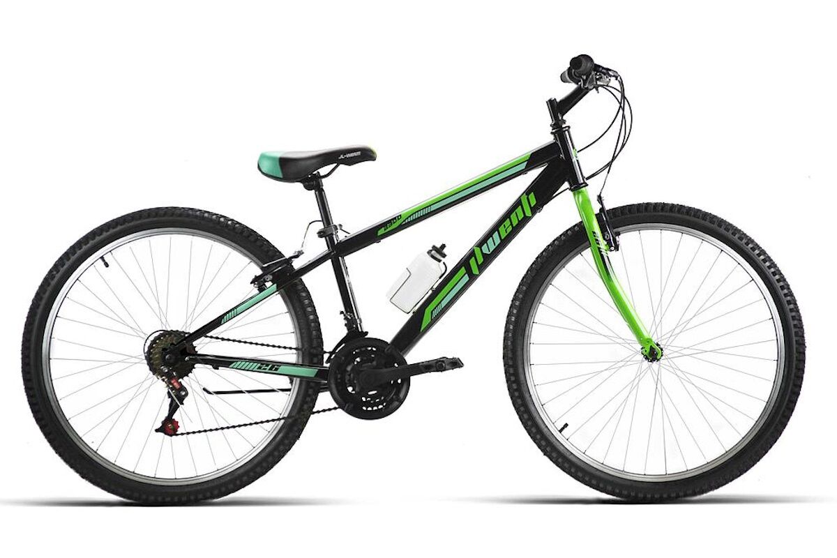 JL Wenti 29" MTB ECO B300 con cuadro de acero, 18 velocidades y frenos V-Brake de aluminio. Ideal para iniciación y paseos