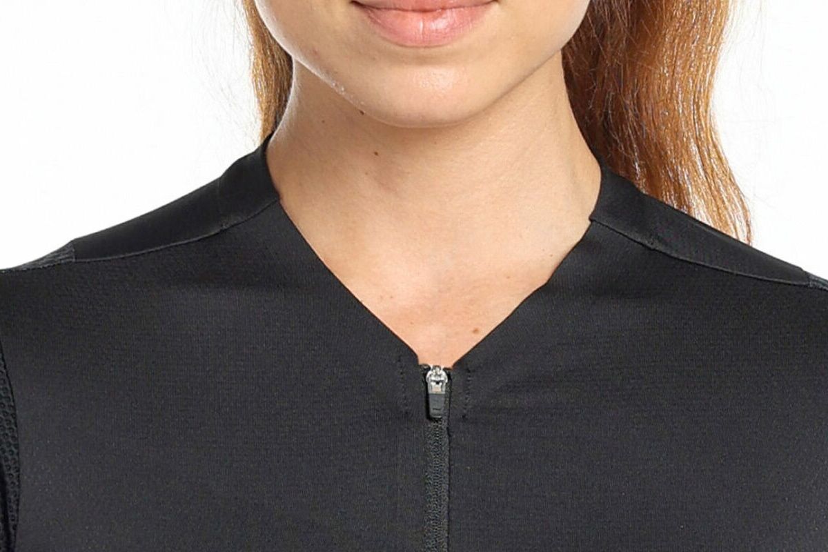 Maillot manga corta INVERSE - SATY BLACK - Mujer - Imagen 2