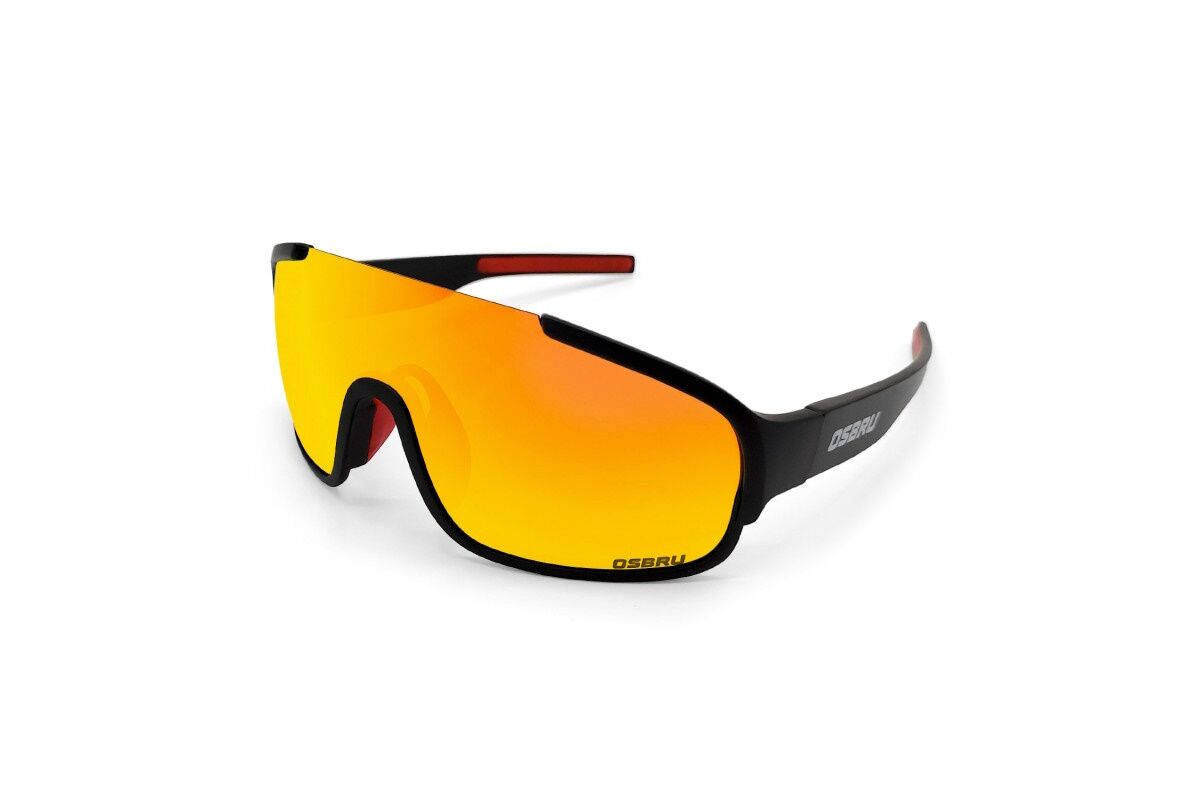 Gafas ciclismo OSBRU EVO DOMI - BLACK/GOLD